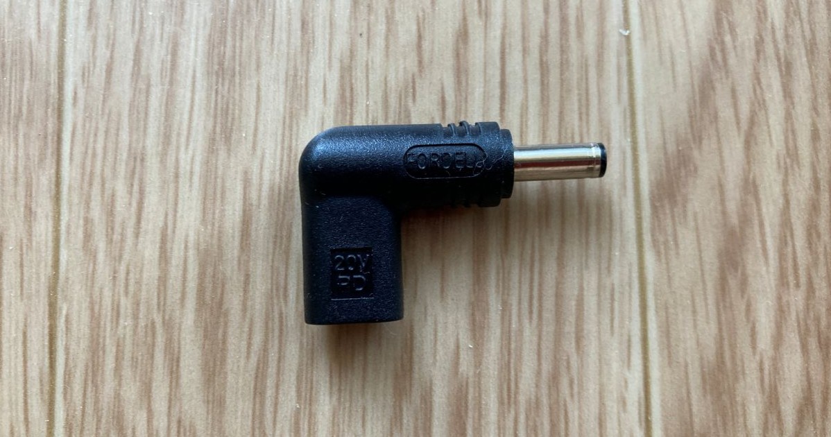 USB C to DCジャック　 アダプタ